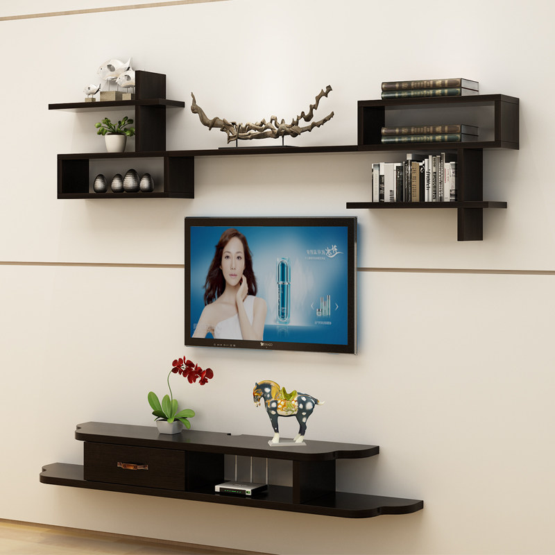 a living room solid wood TV cabinet Wall hanging Movies decorate A partition Simplicity modern background wall Set top box Shelfin the Residential furniture , Cabinet , TV cabinet  category - from Buy2taobao.com to provide professional Taobao agent buy service