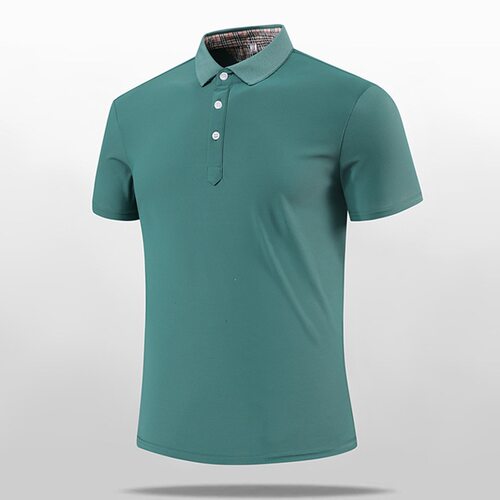 M-6XL大码POLO衫男装夏季短袖POLO衫千格插色上衣夏季广告衫工作
