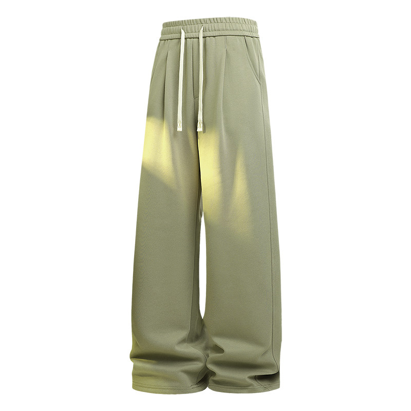 2026春季男士直筒宽松美式运动长裤青年学生休闲大码卫裤,男装,休闲裤,淘宝优惠券,粉丝福利购,淘宝优惠卷