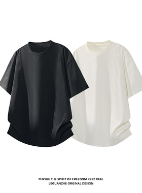 2026 夏季新款 港风白底大码圆领短袖T恤M-5X HT26238-特P15-控价