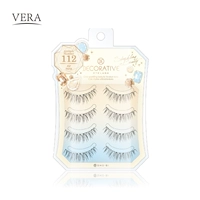 Nhật Bản Chính hãng TRANG TRÍ EYELASH 112 Trang điểm khỏa thân tự nhiên Mắt thật dài Lông mi giả - Lông mi giả mi gân trong