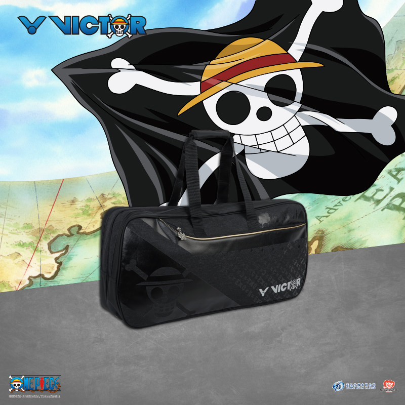 VICTOR胜利羽毛球包运动矩形包 航海王威克多海贼王联名款BR