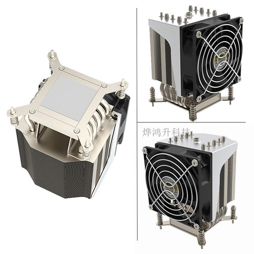 金钱豹4U五管铜底LGA1700散热器