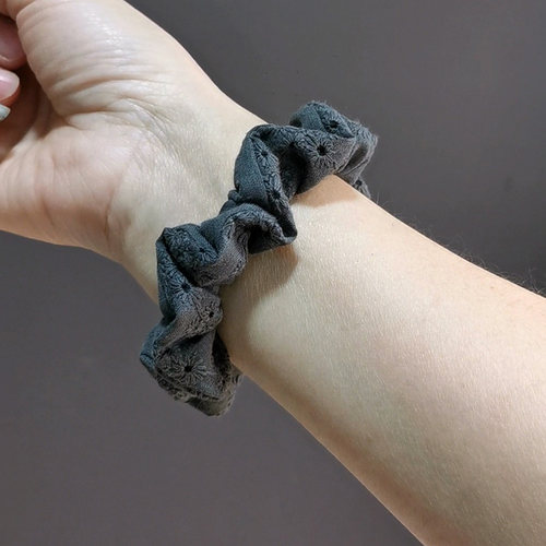 韩国高弹力素色基础小肠发圈