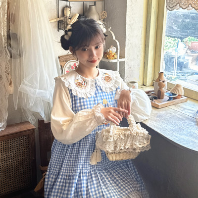 甜美显瘦蛋糕裙减龄少女长裙子
