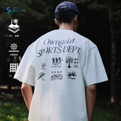 Battles球类运动主题短袖 复古 T恤凉感Sorona®宽松休闲防晒美式