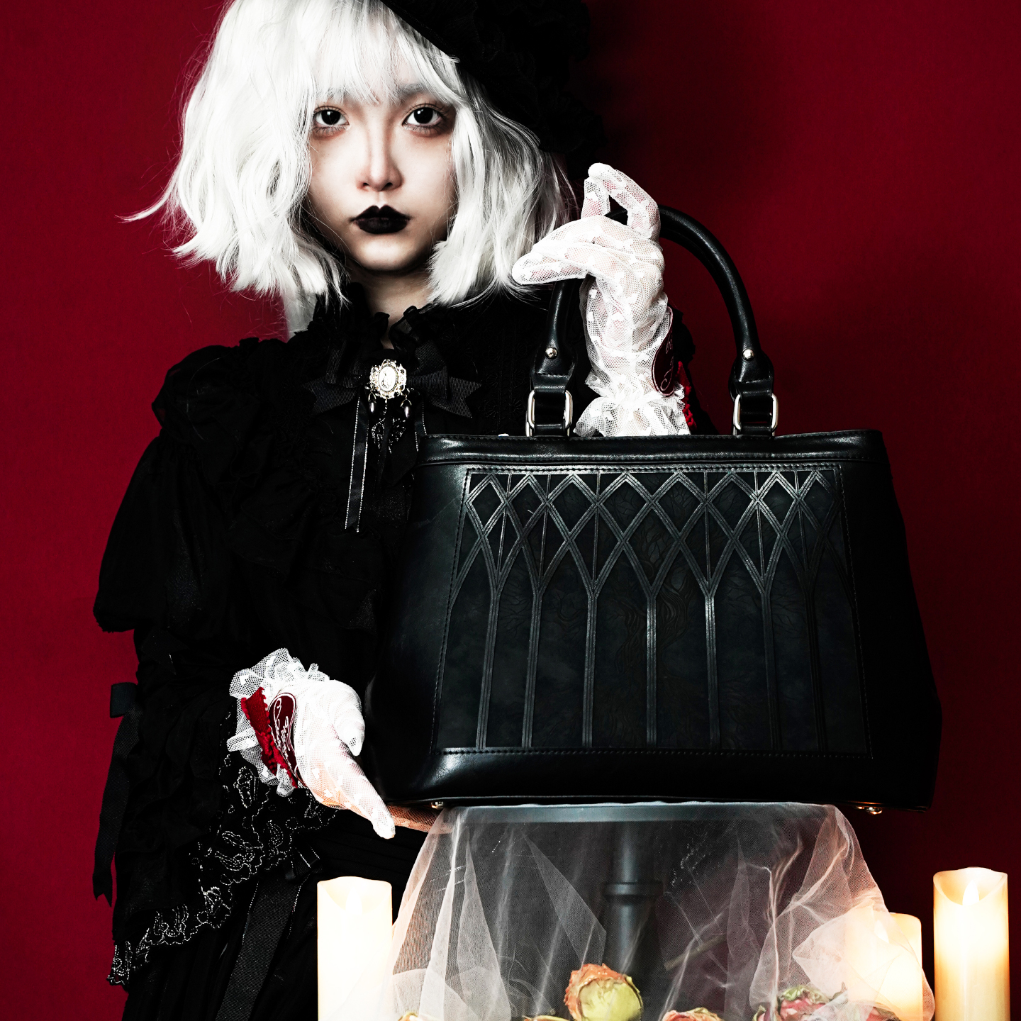 北欧神话主题暗黑哥特向手提包