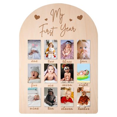 0-12月龄拍照相片摆台道具