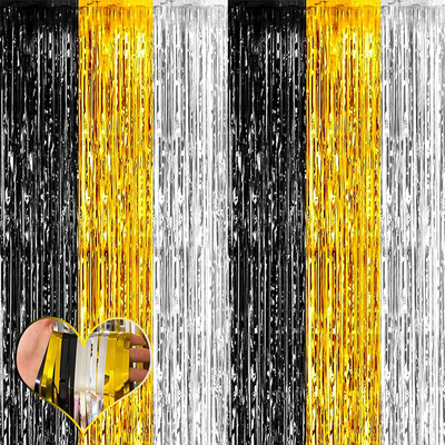 年会生日毕业派对雨丝帘背景道具
