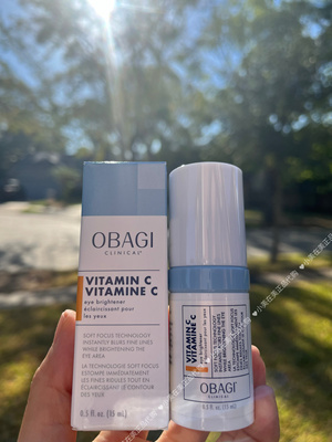 美版 Obagi/欧邦琪维C眼部抗皱精华乳15ml 左旋VC抗皱保湿
