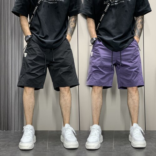 欧若风百搭ins男士短裤运动裤2026夏季新款休闲短裤潮流高街痞帅