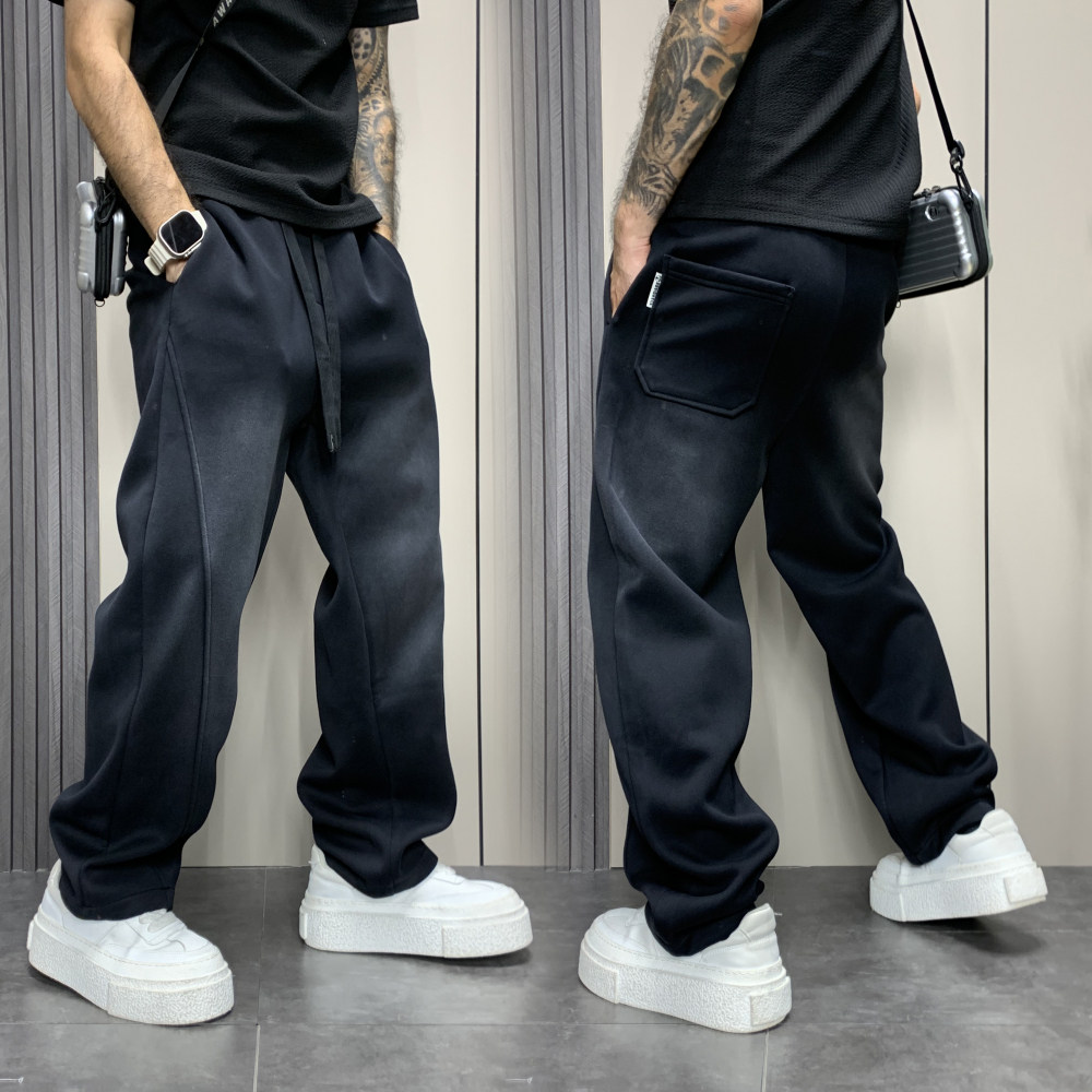 2025秋冬新款阔腿高街休闲裤男士大码宽松运动卫裤痞帅直筒弯刀裤,男装,休闲裤,淘宝优惠券,粉丝福利购,淘宝优惠卷