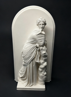 卢浮宫歌颂女神雕塑艺术品石膏像家居摆件扩香石高级小众生日礼物