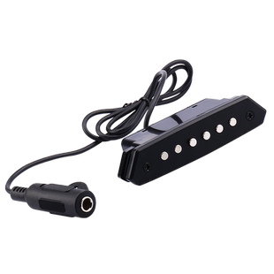 天音拾音器A710打板民谣木吉他拾音器A810免开孔无线音孔拾音器