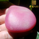 方言镇店之宝玉龙河红色火龙果大红袍荔枝白玉原石籽料手把玩料F