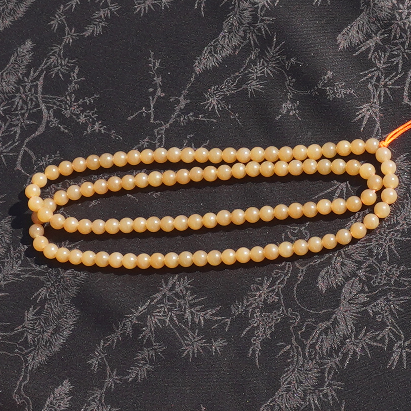 方言和田玉金山矿糖玉黄金糖手串