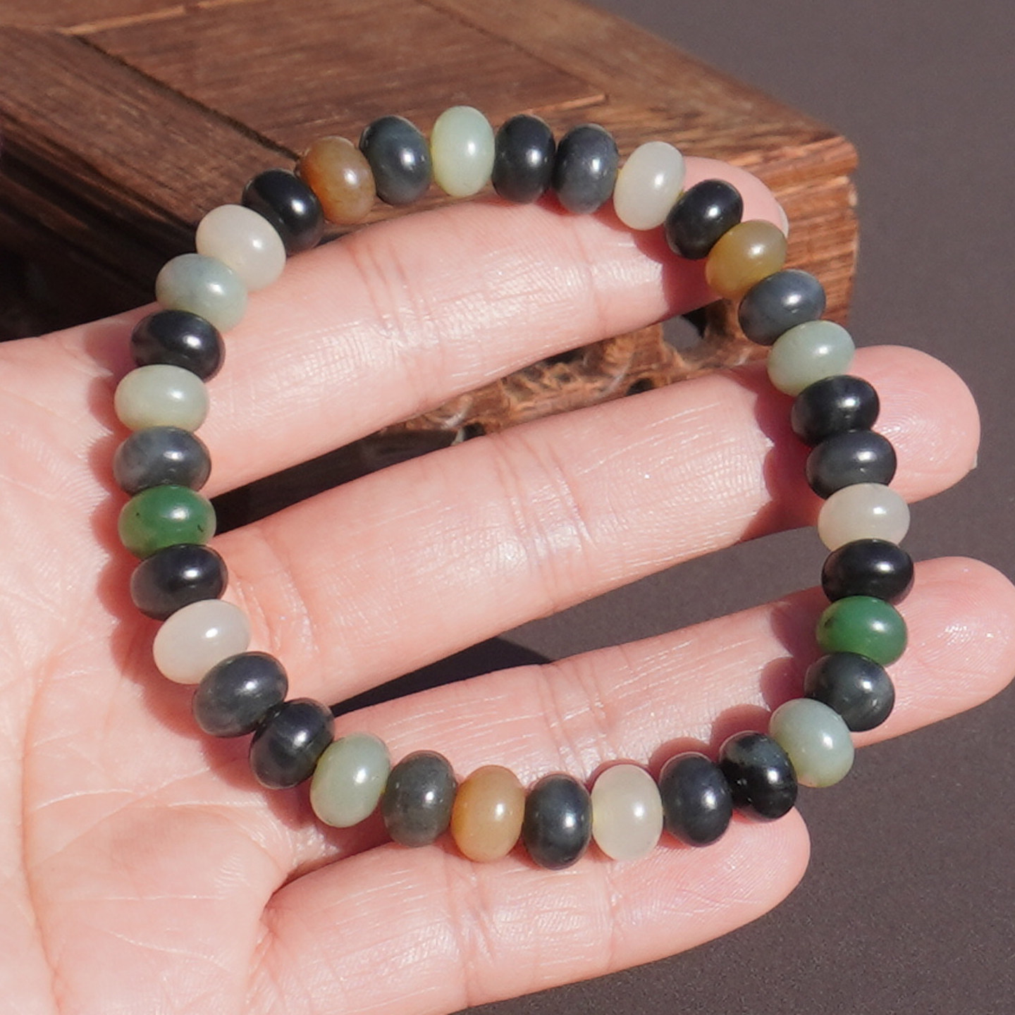 方言和田玉新疆细腻油润青花楼兰多宝8mm算盘珠小众高级感手串A6,珠宝/钻石/翡翠,手饰,淘宝优惠券,粉丝福利购,淘宝优惠卷