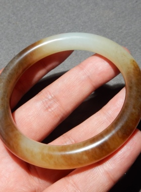 方言和田玉且末料油润手镯