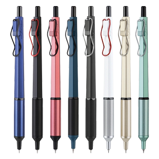 日本UNI三菱圆珠笔SXN-1003中油笔商务办公低重心SXE3-2503签字笔JETSTREAM金属杆油性超细中油笔0.38/0.28mm