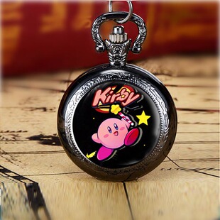 游戏星之卡比 新星同盟周边青少年怀表项链表创意个性学生礼物表