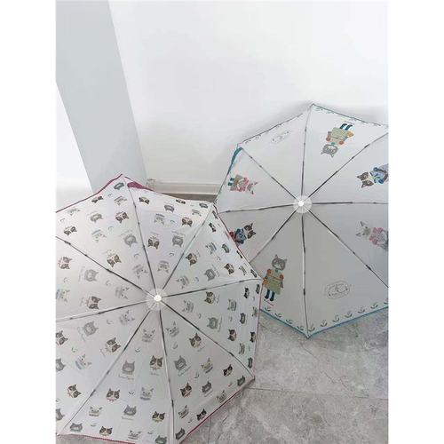 日本Kusgr猫咪蜜豆图案雨