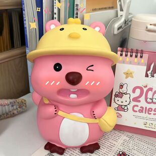 石膏娃彩绘乳胶模具手工制作摆件 15cm高12cm宽黄小鸭小海狸新款