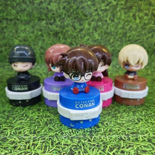 正版散货名侦探柯南糖玩万代联名潮玩周边盲盒手办糖果手办玩具盒