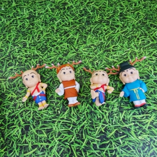 日本正版散货奈良吉祥物迁都君公仔摆件中古玩具