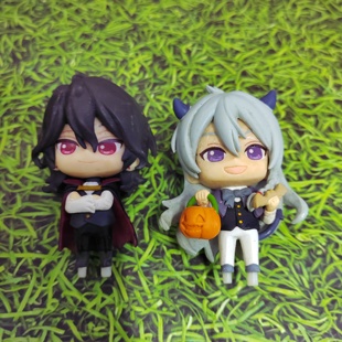 朔间零Q版 偶像梦幻祭 万圣节粘土人日日树涉手办模型 散货日版 正版