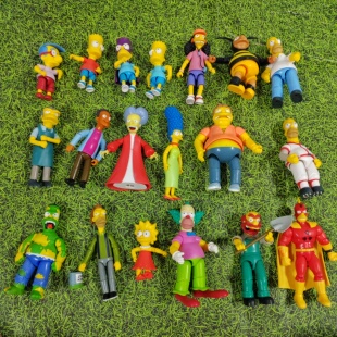 正版散货 jakks杰克士辛普森一家 超可动手办 现货玩具手办模型