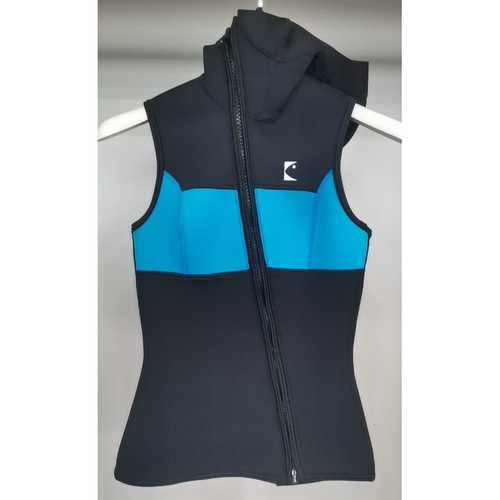BESTDIVE 潜好 3MM女式 轻便舒服保暖 经典带帽拉链款背心潜水服