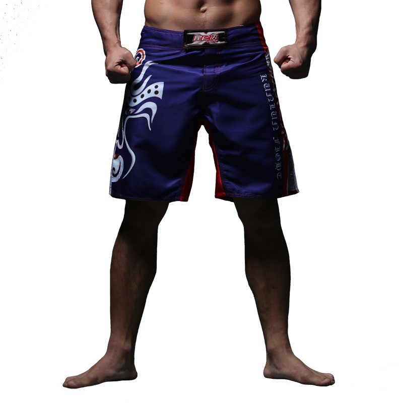 昆侖決KF正品MMA搏擊比賽訓練吸汗速干泰拳拳擊UFC格斗短褲
