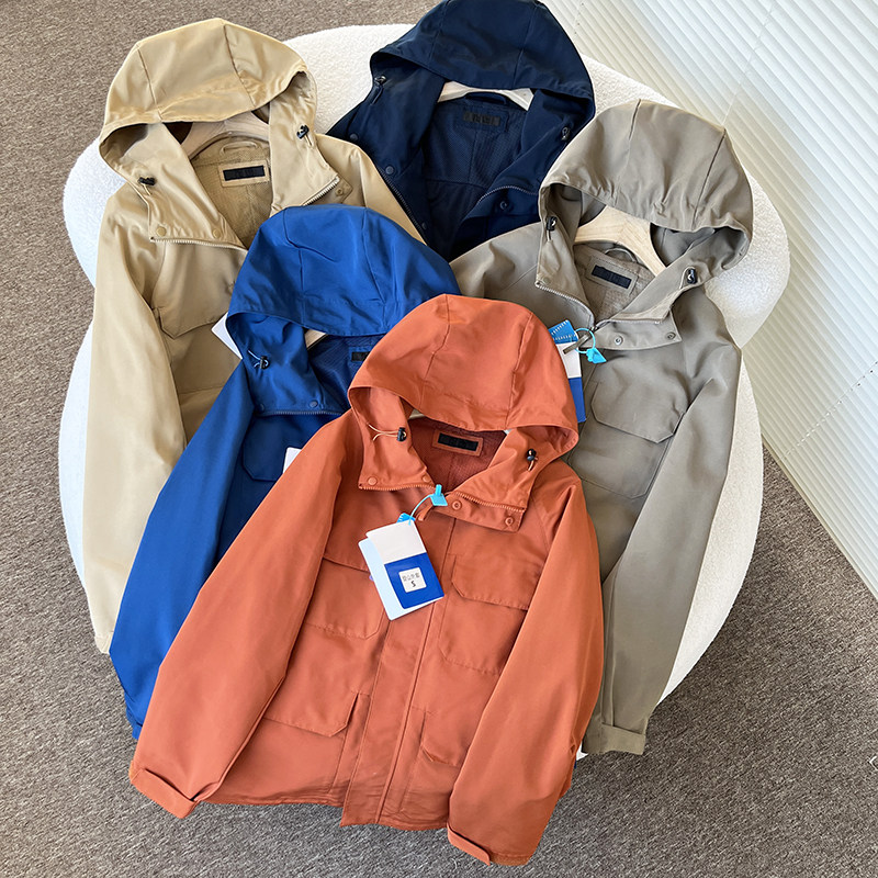 工装风登山服冲锋衣外套