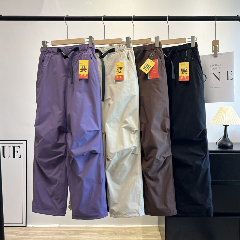 加厚加绒保暖防风防泼水冲锋裤女