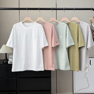 T恤 夏新亲肤吸湿透气细腻棉感休闲圆领运动短袖 大厂订单 情侣款