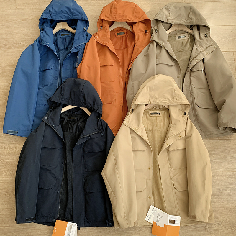 防水户外工装夹克登山服