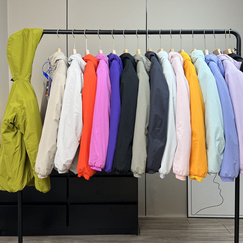 户外P棉蓬松保暖连帽棉服外套冬