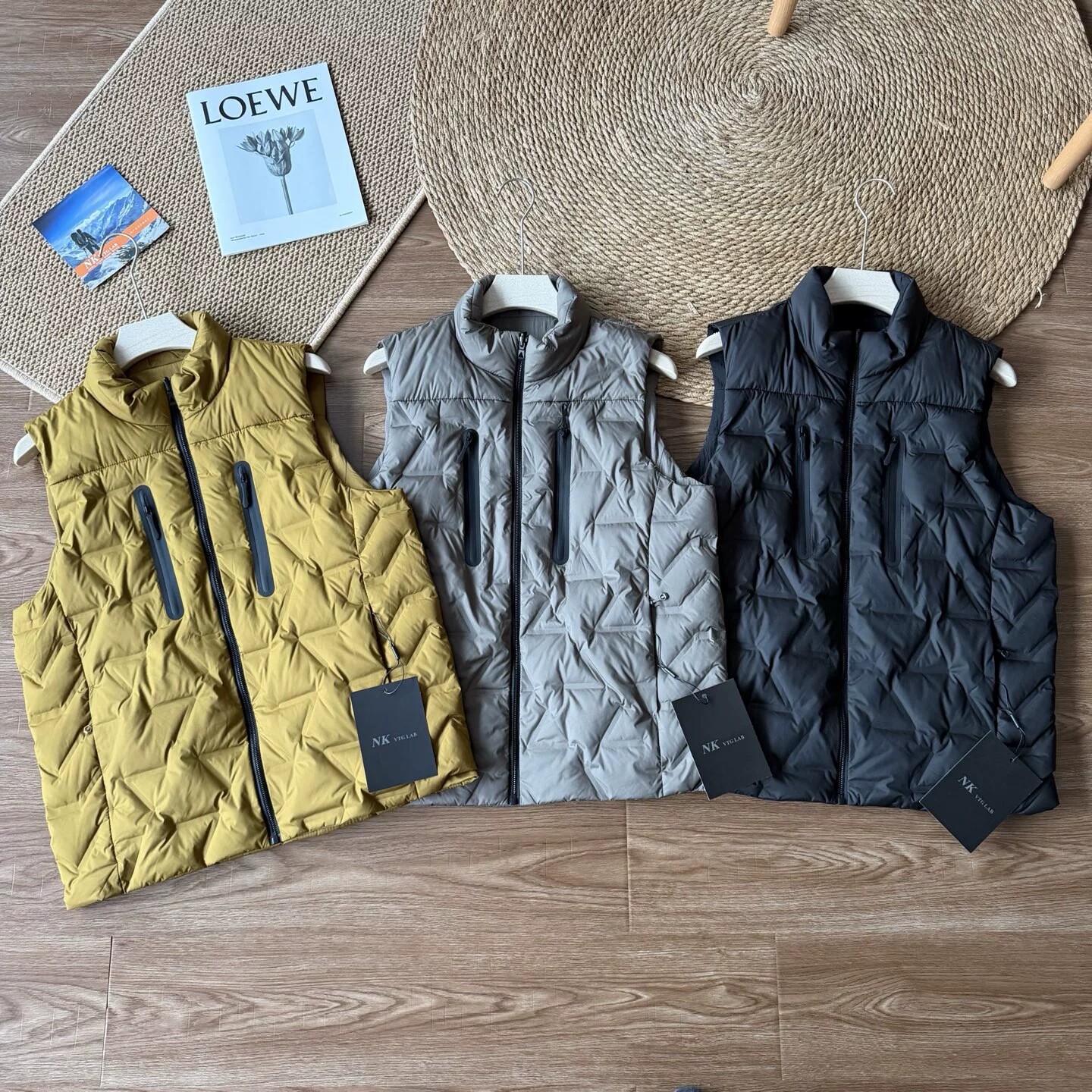 三防高蓬松双面羽绒服马甲外套