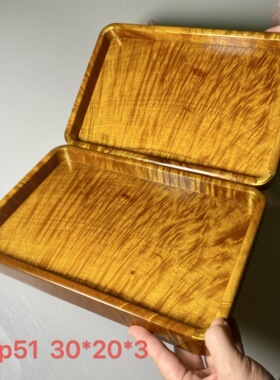 金丝楠木托盘小叶桢楠阴沉乌木干泡茶盘复古中式果盘实木收纳盘