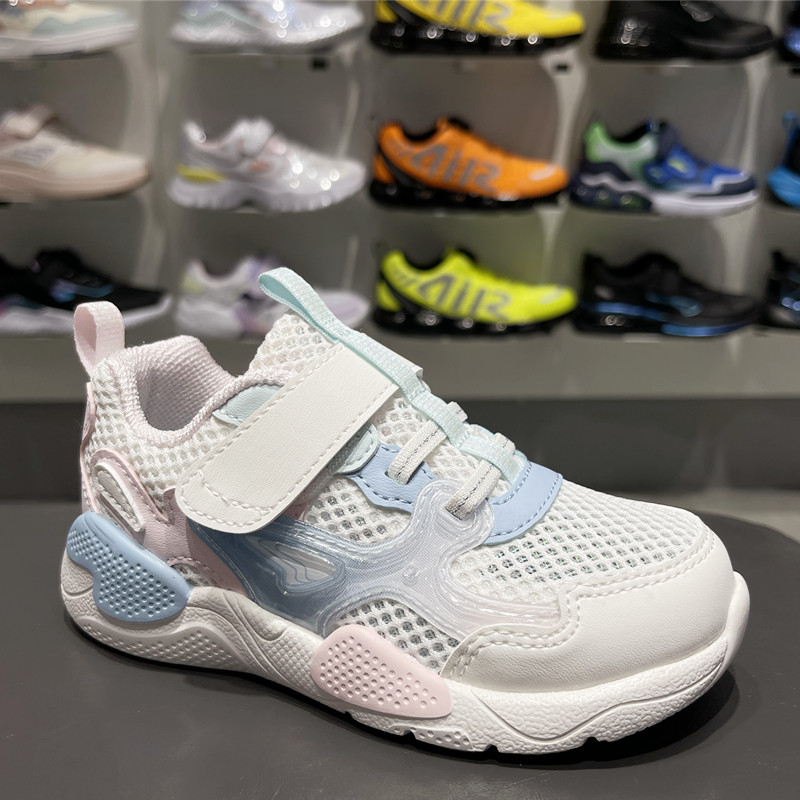 网布机能鞋江博士透气女童