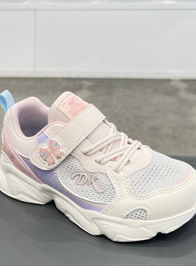 江博士专柜正品26春新款四季女童二段透气学步运动鞋1B16B1011DW