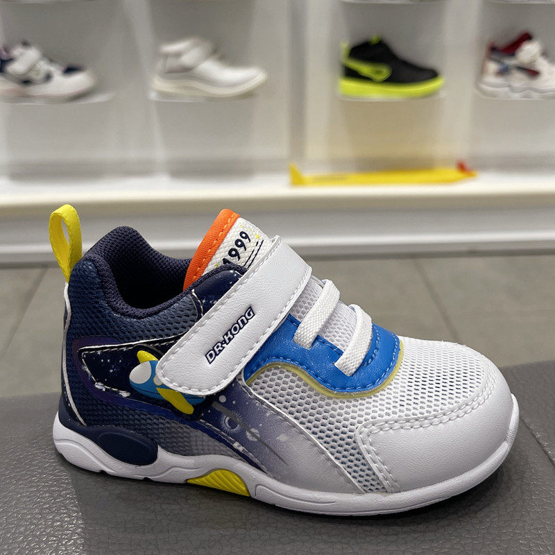 江博士专柜2023春男宝宝软底防滑步前鞋一阶段机能鞋b1301155