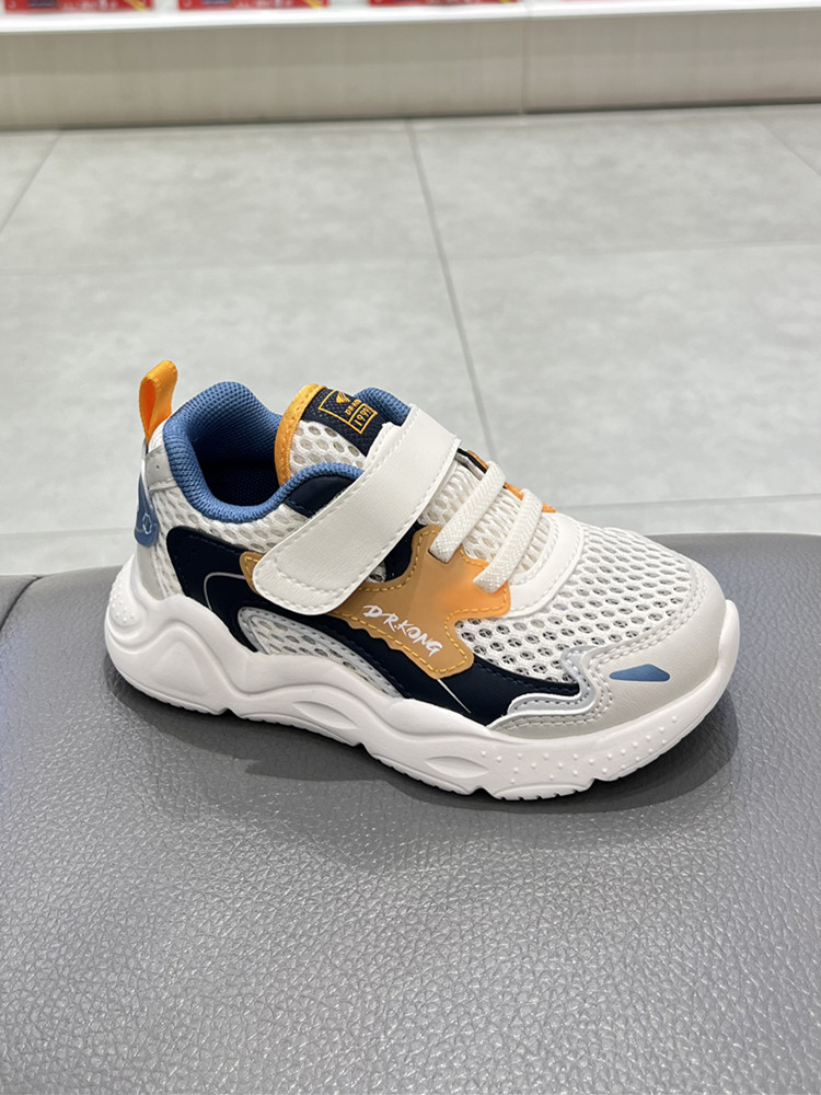 江博士2024新款春男童宝宝二阶段轻便透气机能鞋学步鞋B1404013