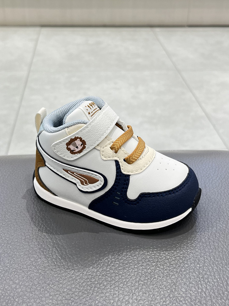 江博士无绒专柜正品2023冬四季男宝一阶段软底步前机能鞋B1301407