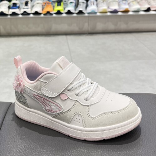 江博士专柜正品2025秋新款女童二段透气学步运动鞋1B16A3001AW