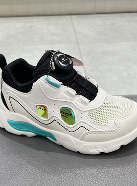 江博士2024新款春男童宝宝二阶段轻便透气纽扣鞋学步鞋B1404182