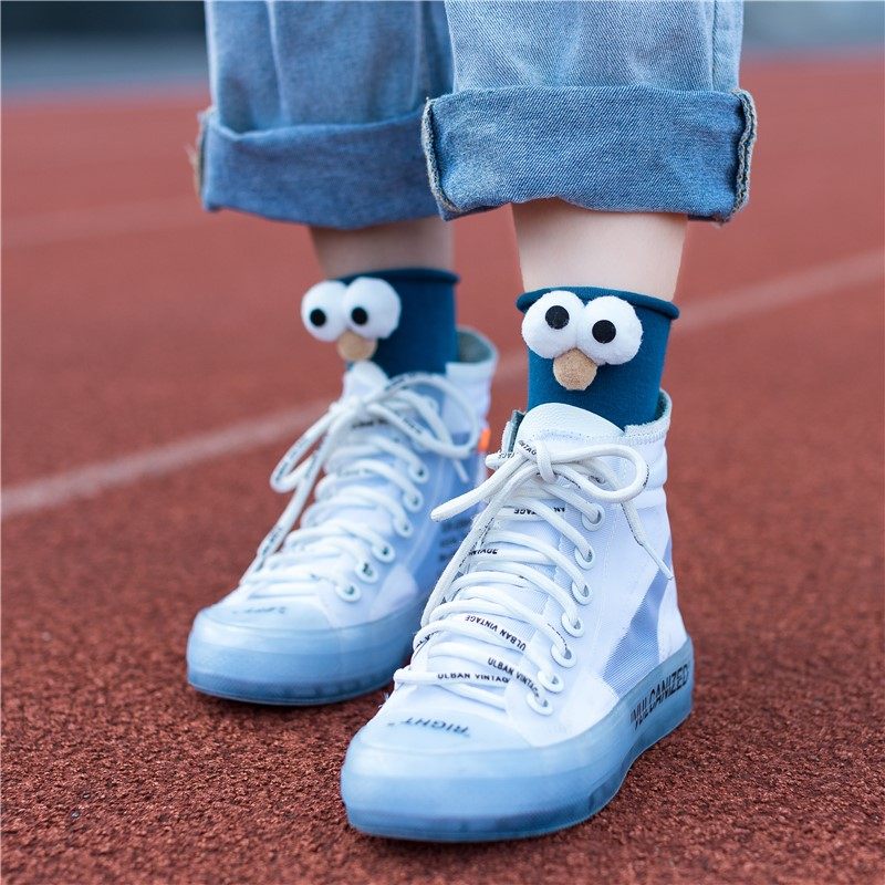 Shake the same tune ins Socks Medium hose pure cotton lovely Cartoon solar system Three-dimensional socks College wind Big eyesin the Lingerie/Men's underwear/Tracksuit , Sock/Bottoming socks/Stockings/Legs socks  category - from Buy2taobao.com to provide professional Taobao agent buy service