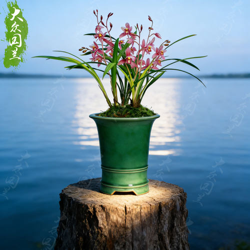 【市长红】建兰浓香兰花带花苞四季兰草花卉盆栽名贵国兰室内桌面 - 封面