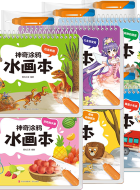 阳光宝贝神奇涂鸦水画精装硬壳