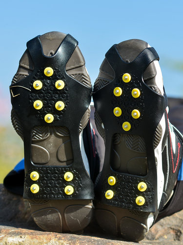 户外简易防滑冰爪鞋套雪地靴10钉